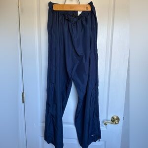 Nike Vintage 2000’s Baggy Navy Track Pants Y2K Size Large